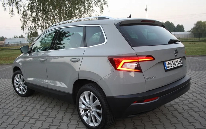 Skoda Karoq cena 86600 przebieg: 74000, rok produkcji 2018 z Police małe 781
